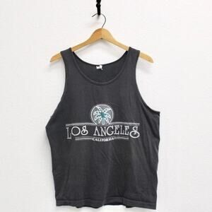Vintage Los Angeles California Tank T Shirt Large